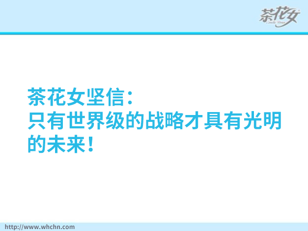 2012，茶花女占領(lǐng)華中市場，開拓全國市場